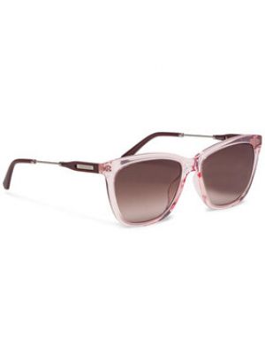 Sluneční brýle Calvin Klein Jeans růžové
