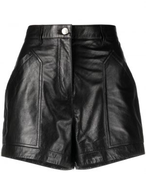 Skinn shorts Iro svart