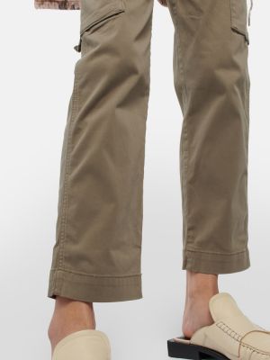 Medvilninės „cargo“ stiliaus kelnės Ag Jeans