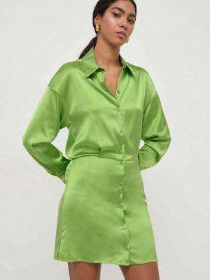 Mini haljina Patrizia Pepe zelena