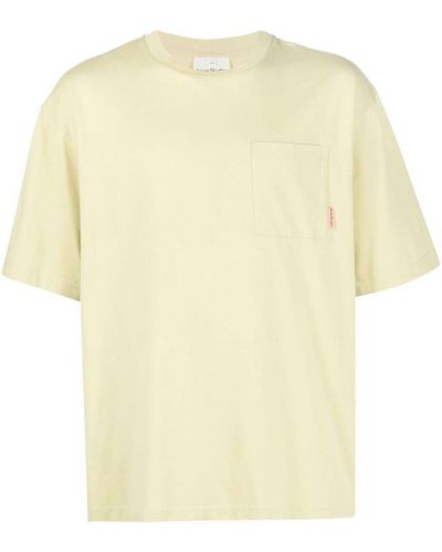 T-shirt med fickor Acne Studios grön