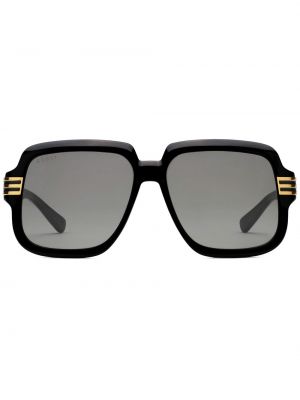 Okulary przeciwsłoneczne z nadrukiem oversize Gucci Eyewear