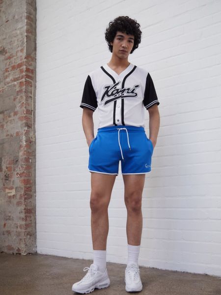 Spodnie sportowe Karl Kani niebieskie