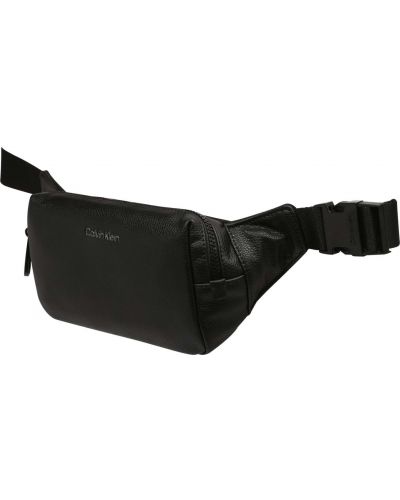 Чанта за носене на кръста Calvin Klein черно