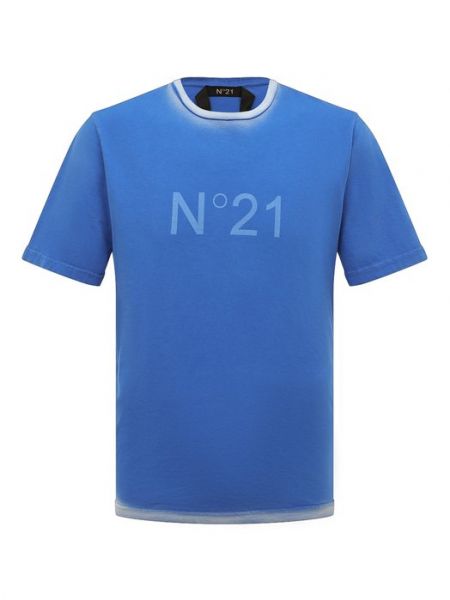 Футболка N21 синяя
