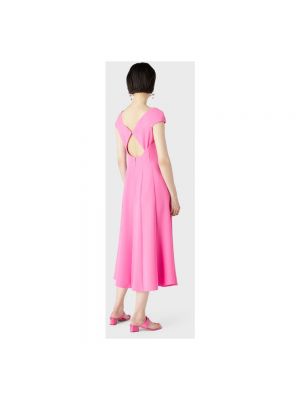 Vestido largo Emporio Armani rosa
