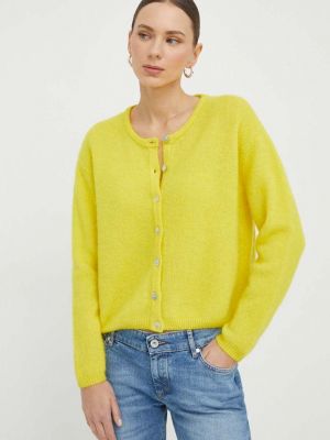 Vlněný svetr American Vintage žlutý