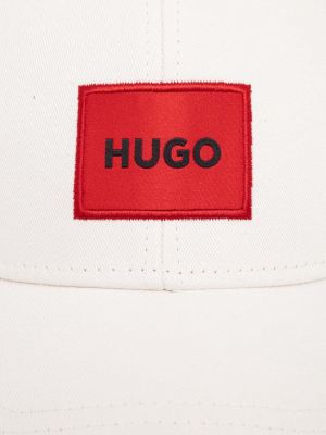 Czapka z daszkiem Hugo biała