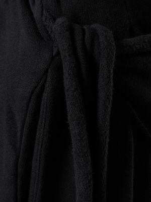 Bavlnené teplákové nohavice Ottolinger čierna
