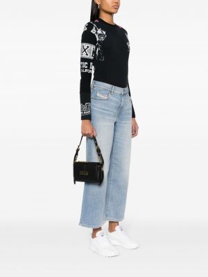 Shopper en cuir Versace Jeans Couture