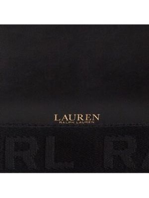 Taška přes rameno Lauren Ralph Lauren černá