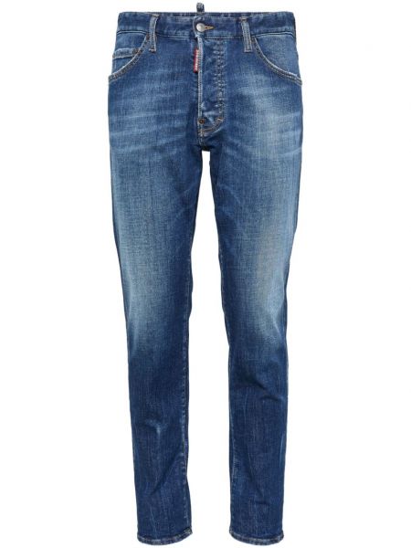 Skinny fit traperice Dsquared2 plava