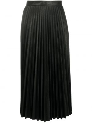 Falda midi Mm6 Maison Margiela negro