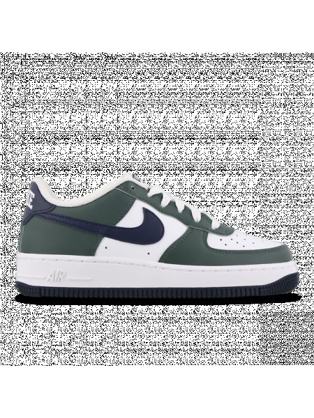 Chaussures de ville en cuir Nike vert