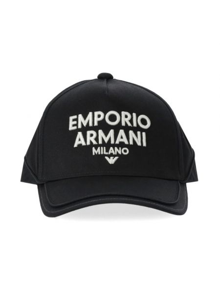 Sombrero Emporio Armani negro