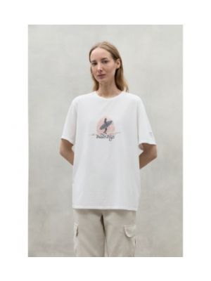 T-shirt en coton Ecoalf blanc