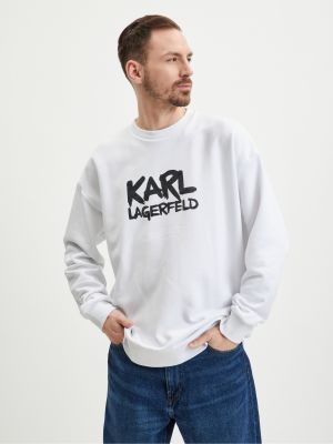 Φούτερ Karl Lagerfeld λευκό