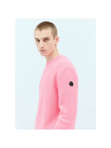 Sweter Moncler różowy