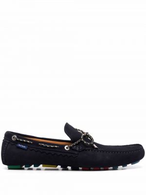 Ruskind loafers Ps Paul Smith blå