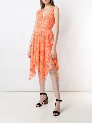 Falda de encaje Olympiah naranja