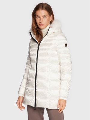 Pernata jakna slim fit Refrigiwear bijela
