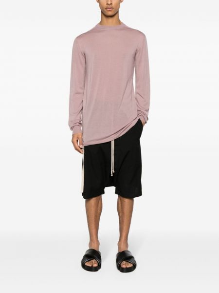 Oversize woll pullover Rick Owens pink