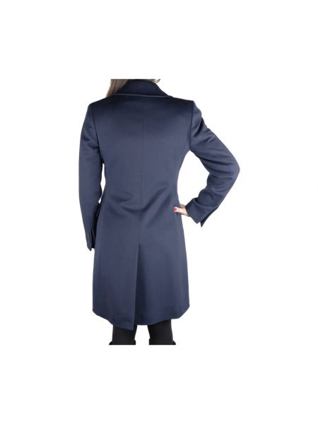 Mantel mit geknöpfter Loro Piana blau