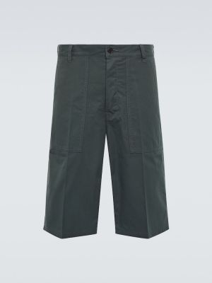 Pantaloni scurți din bumbac Visvim verde