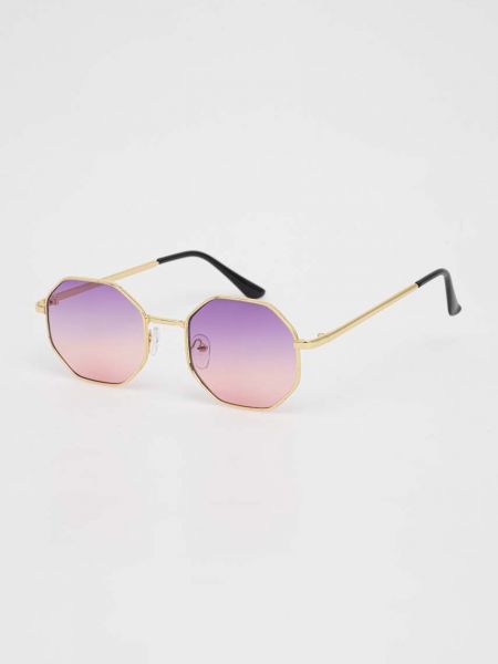 Фіолетові окуляри сонцезахисні Answear Lab