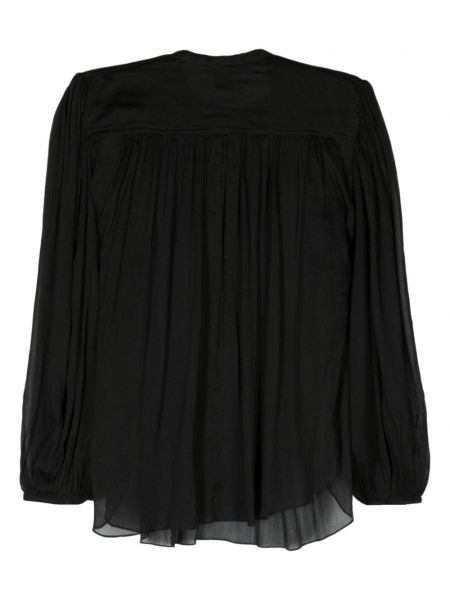 Bluse aus baumwoll Isabel Marant schwarz