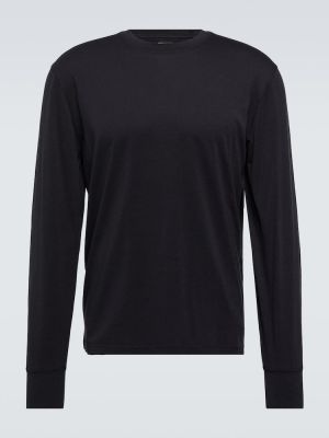 Bluza bawełniana Tom Ford czarna