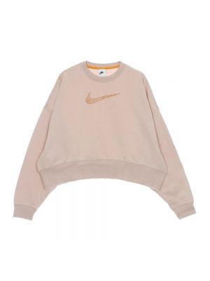 Bluza z okrągłym dekoltem Nike różowa