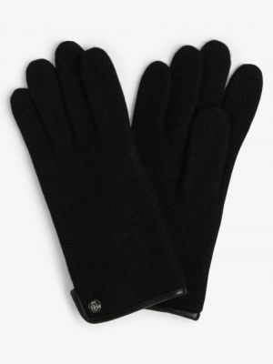 Rękawiczki wełniane Roeckl czarne