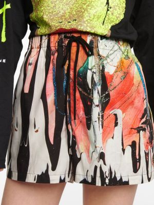 Bavlnené šortky s potlačou Christopher Kane
