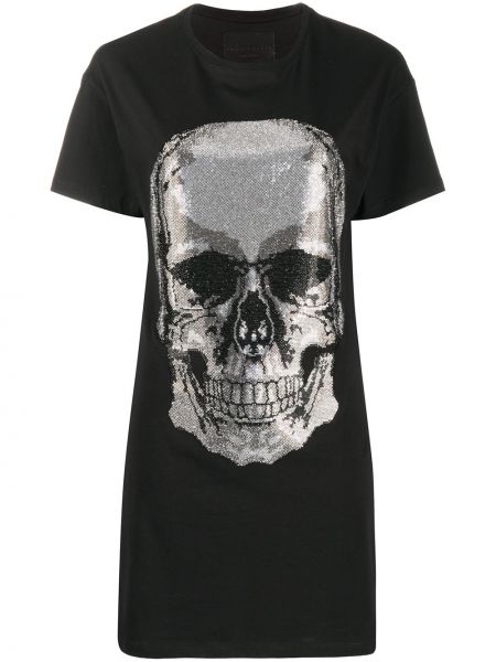 Vestido Philipp Plein negro