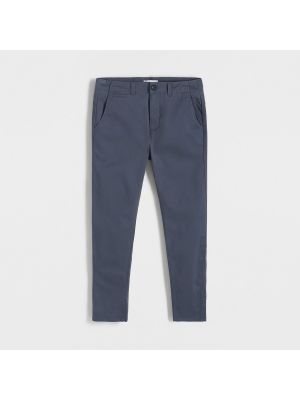 Pantaloni chino slim fit Reserved albastru