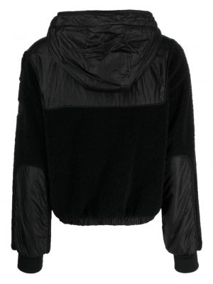 Kapučdžemperis ar rāvējslēdzēju Woolrich melns