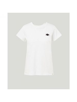 Camiseta de algodón Rag & Bone blanco