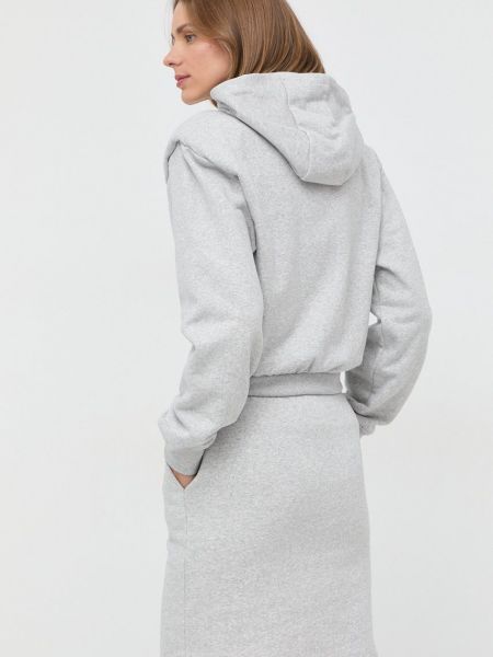 Mini šaty Karl Lagerfeld šedé