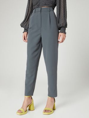 Pantaloni con perline plissettati Guido Maria Kretschmer Women grigio