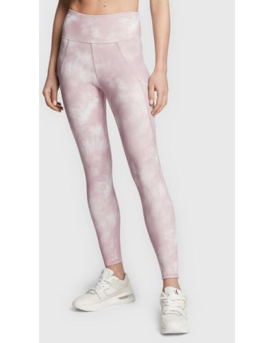 Slim fit leggings Wrangler rózsaszín