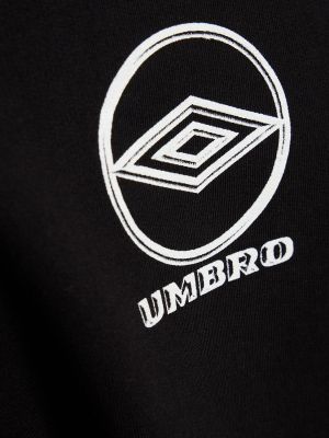 Sweatshirt aus baumwoll Umbro schwarz