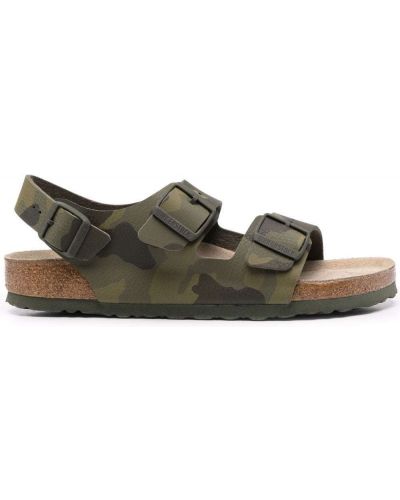 Sandale mit print mit schnalle mit camouflage-print Birkenstock grün