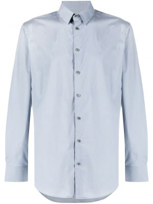 Camisa manga larga Giorgio Armani azul