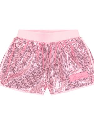 Shorts for piger Moschino Kids pink