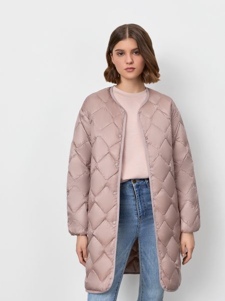 Пальто Just Clothes розовое