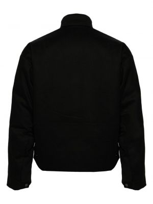 Péřová bunda na zip Ximon Lee černá