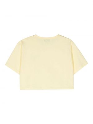 Marškinėliai Société Anonyme geltona