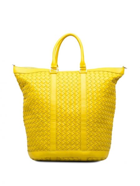 Shopper Bottega Veneta Pre-owned jaune