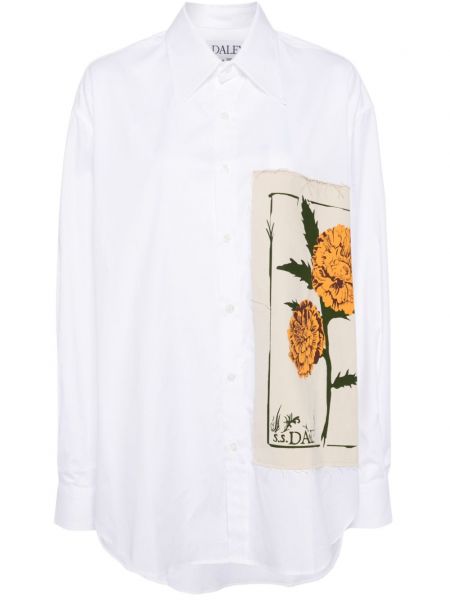 Βαμβακερό πουκάμισο S.s.daley λευκό